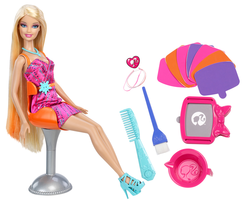 MATTEL – Farbstyling-Haarsalon Barbie